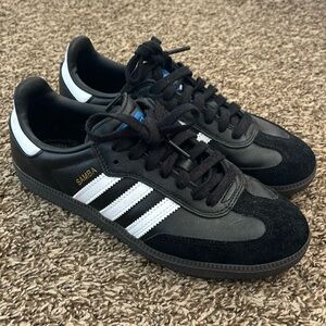 Black Adidas Sambas